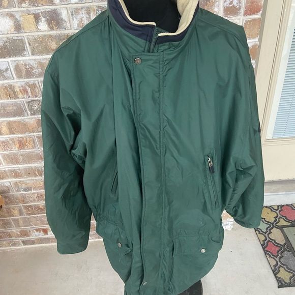 Vintage 90’s GREG NORMAN COLLECTION PARKA COAT GOLF THICK JACKET FULL …